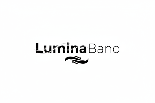 LuminaBand logo noir
